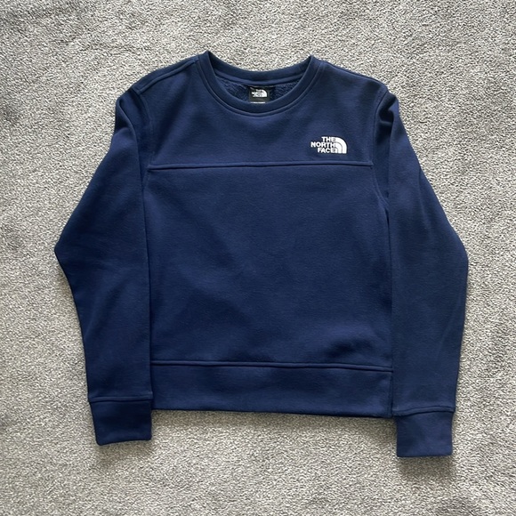 The North Face Women’s Navy Blue Crewneck Sweatshirt - Picture 1 of 10